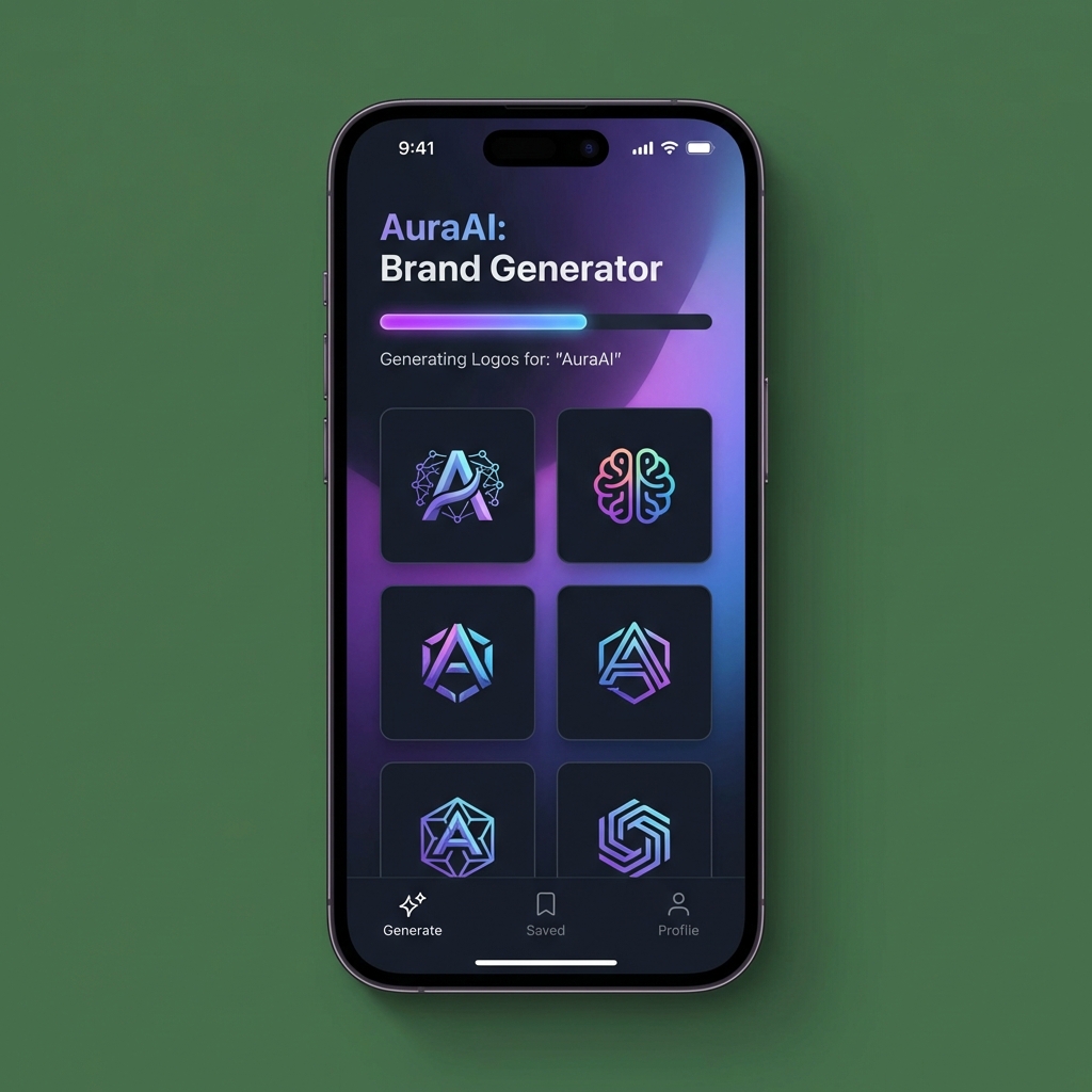 Artisan AI Brand Generator App Interface